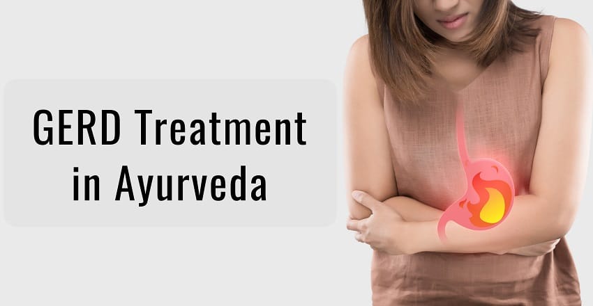 Ayurvedic GERD treatment with herbal remedies and Panchakarma therapies.