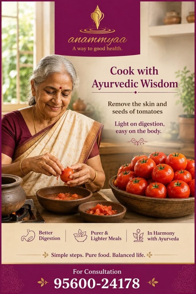 Ayurvedic view of tomatoes