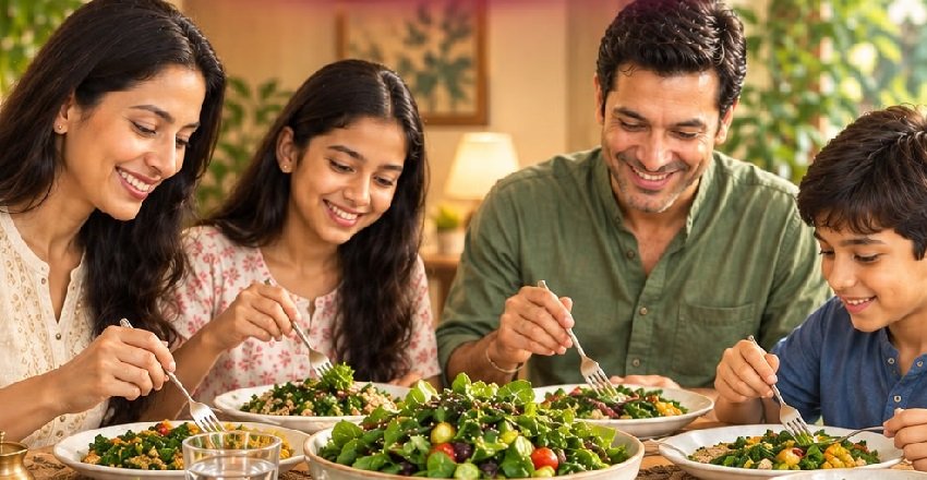 Why Ayurveda Advises Avoiding Green Leafy Saag Until Navratri